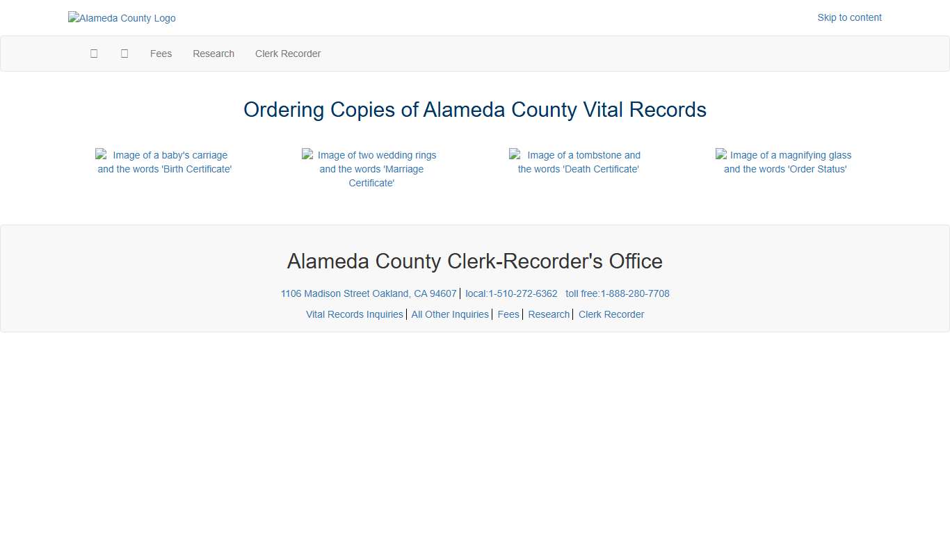 Vital Records Portal